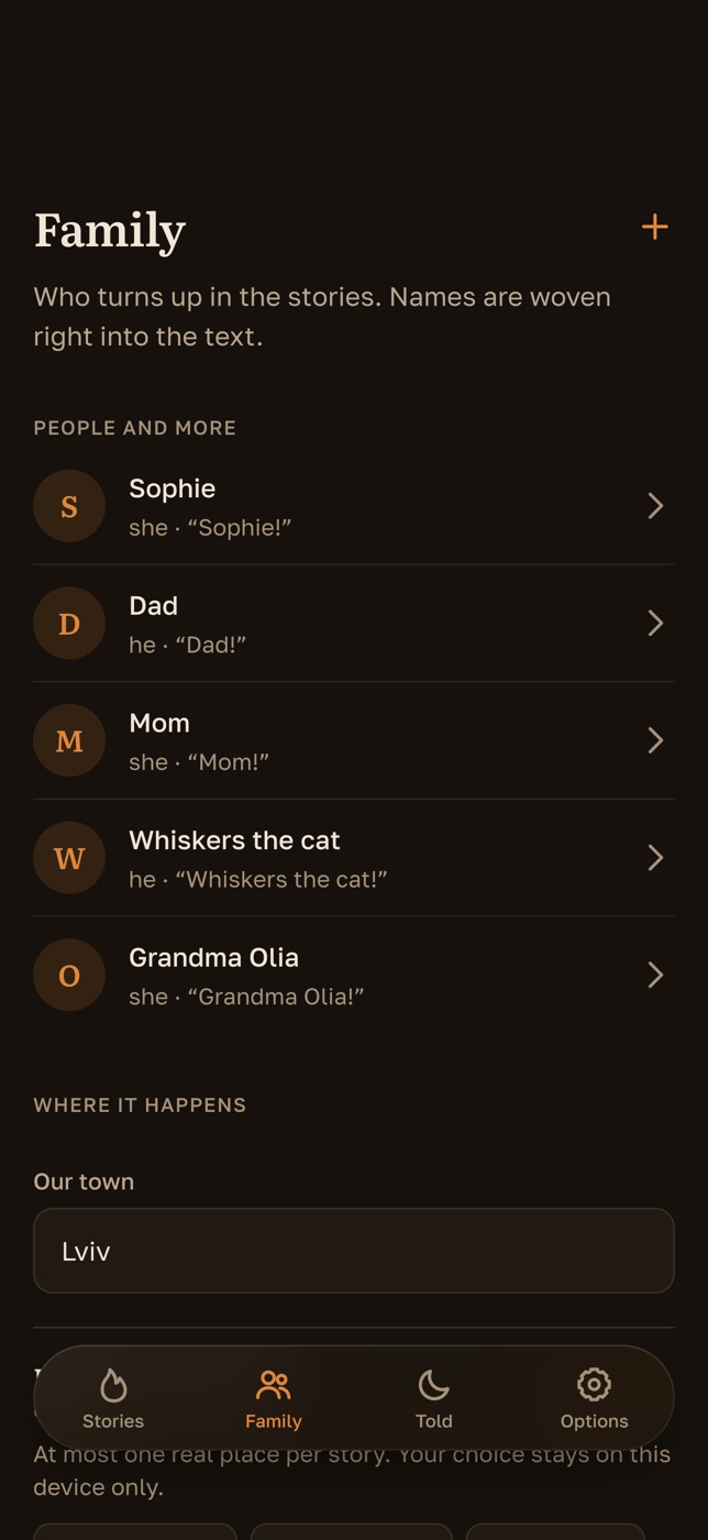 Family list